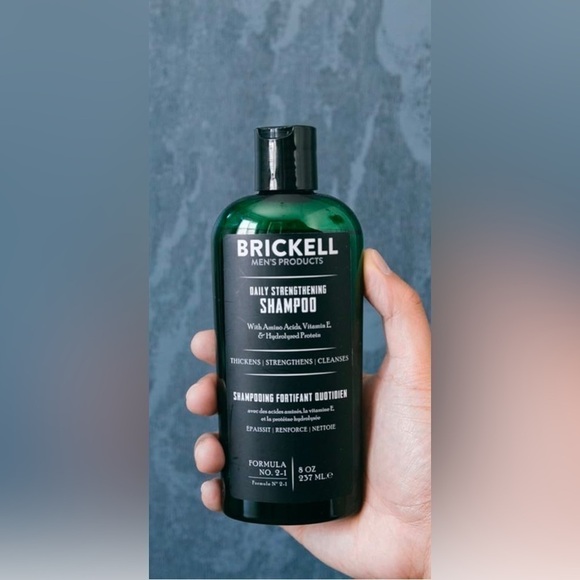 NEW Brickell Men's Products Daily Strengthening Shampoo - Picture 1 of 9